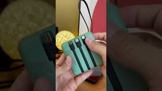 4 cable 20000 mini power bank [upl. by Ecyaj]