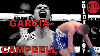 RYAN GARCIA VS LUKE CAMPBELL HIGHLIGHTS [upl. by Ewold]