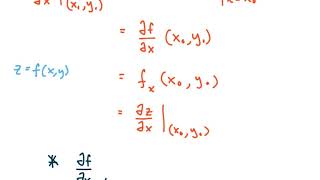 MAT273  Calc3  143a Introduction To A Partial Derivative [upl. by Edson]