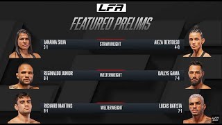 LFA 197  Final Prelims Live  three live fights  LFA MMA [upl. by Saduj]