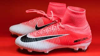 Обзор футбольных бутс NIKE MERCURIAL SUPERFLY V FG 831940601  Бутсы с носком 2017 [upl. by Fina]