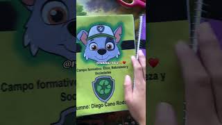 Cuadernos forrados de Paw Patrol 🐶🐾 [upl. by Iphigeniah981]