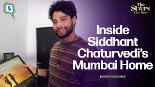 The Stars Live Here Inside Siddhant Chaturvedis Mumbai Home  Quint Neon [upl. by Jeanette]