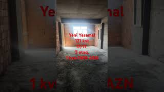 Yeni Yasamal 1717 mertebe menzildiMansart deyil Lift qalxır3 otaq1 kv 1300azn0706604006 [upl. by Feinleib190]