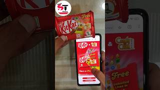 Kitkat Candy Crush Saga Offer shorts youtubeshorts kitkat kitkatoffersamsungzflip5 kitkatoffer [upl. by Einnaj]