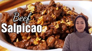 Beef Salpicao Recipe Easy  Tasty Filipino Beef Salpicao [upl. by Ahsas]