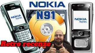 Retro recenze Nokia N91  Frajerka s pevným diskem a WiFi přišla pozdě [upl. by Rock88]