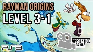 Rayman Origins 31Gourmand Land Polar Pursuit [upl. by Knobloch]