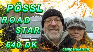 Pössl ROADSTAR 640 DK 💥 wir bauen das dritte Bett  💥 Kastenwagen Wohnmobil Test  Review [upl. by Eentirb]