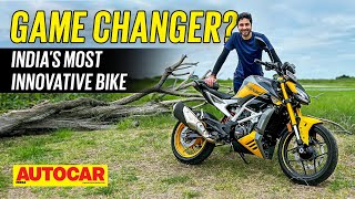 TVS Apache RTR 310 Review  Is it worth it  First Ride  Autocar India [upl. by Adal765]