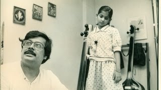 Little Kaushiki Learning From Guruji Clip [upl. by Nanor722]