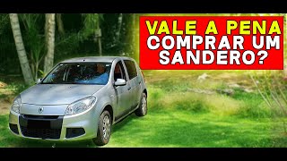 VALE A PENA COMPRAR UM SANDERO PONTOS POSITIVOS E NEGATIVOS [upl. by Riancho409]