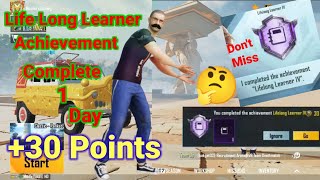 HOW TO COMPLETE LIFE LONG LERNER ACHIEVEMENT  COMPLETE BROTHERS IN ARMS ACHIEVEMENT IN PUBG MOBILE [upl. by Adnocahs]