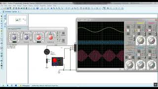 DSBSC AM Generation with AD633 Analog Multiplier IC [upl. by Marena]