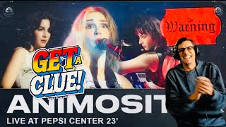 FIRST TIME HEARING  ANIMOSITY  THE WARNING  LIVE PEPSI CENTRE 2023  UK SONG KEV WRITER REACTS [upl. by Sotos]