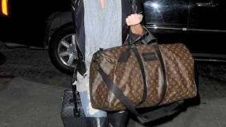 Kim Kardashian spotted with fake louis vuitton bag [upl. by Teerprah592]