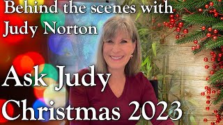 Ask Judy Christmas 2023  behind the scenes with Judy Norton [upl. by Anwad]