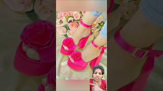 heels sandals shoes fashion footwear dance bollywood ytshorts viralvideo [upl. by Ahsenwahs]