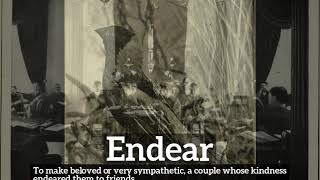 How to Say Endear in English  What is Endear  How Does Endear Look [upl. by Ycnahc]