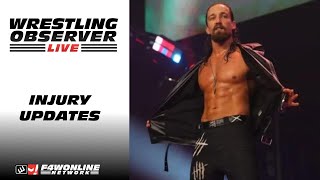 Injuries hit AEW hard  Wrestling Observer Live [upl. by Onig]