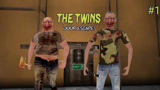 The Twins  Door escape part 1The Twins survival Game horror Gameplay [upl. by Calendra]