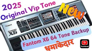 ROLAND Fantom X6 XA New 2025 Backup Indian kirtan western  Rajsthani  All Tons [upl. by Shepley]