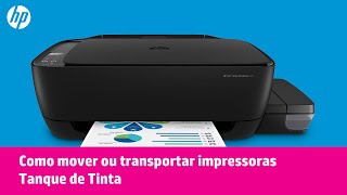 Como mover ou transportar impressoras Tanque de Tinta [upl. by Enisamoht]