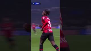 Leão bicycle kick goal 😮‍💨🔥 leao rafaelleão acmilan milan football [upl. by Henriha]