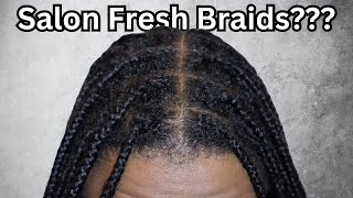 POPULAR Method That Gives you Fresh Out The Salon Braids [upl. by Drallim]