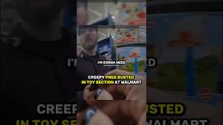 Creepy Pred Busted In Toy Section At Walmart [upl. by Nitsruk]