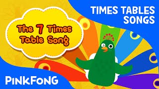 The 7 Times Table Song  Count by 7s  Times Tables Songs  PINKFONG Songs for Children [upl. by Ttezzil]