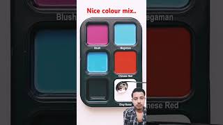 Colour mix mixedcolors creativecolor coloration colorfulmixing colors shorts viralvideo [upl. by Nadya]