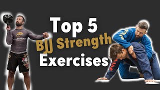 The Best Strength Exercises For BJJ Heres our Top 5 with TUTORIALS [upl. by Tichonn678]