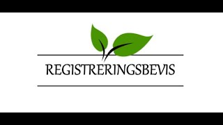 REGISTRERINGSBEVIS  Lektion 21 [upl. by Hsetirp]