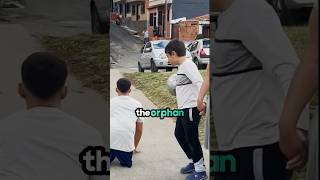 A legless man got help from a kid 😭 shorts viral [upl. by Euqinot]