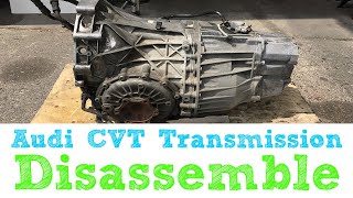 Audi CVT Disassemble JTT 0207 A4 A6 GGT FSE FWD [upl. by Heger]