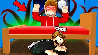 ROBLOX CHOP ESCAPES DANGEROUS FROSTY IN HIDE AND SEEK CHALLENGE [upl. by Merriman317]