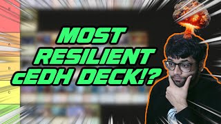 Most RESILIENT cEDH Deck Tierlist [upl. by Liebowitz]