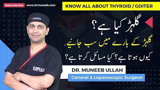 Thyroid Goiter  Know it All drmuneeb [upl. by Eisler]