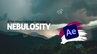 Nebulosity effects। plugin। cloud animation। After effects Plugin Tutorial। 3d camera। । education। [upl. by Selden]