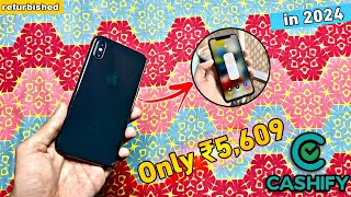 Unboxing Apple iPhone X ₹5609 😍🔥  Grade E  Cashify Supersale  Full Review [upl. by Tnerb808]