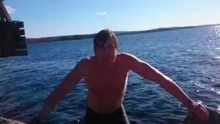 Wim Hof Method Swimming in Cold Water [upl. by Breanne]