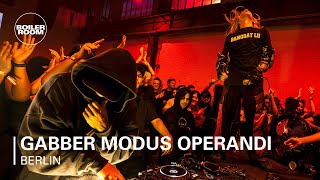 Gabber Modus Operandi  Boiler Room Festival Berlin Third Space [upl. by Zehc838]