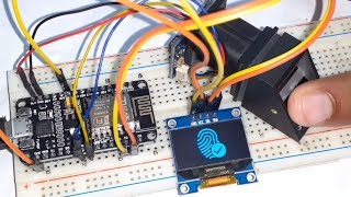 IoT Based Biometric Fingerprint Attendance System with NodeMCU ESP8266 [upl. by Lynn]