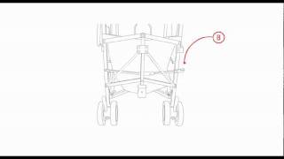 Maclaren Stroller Five Second Fold [upl. by Nyleek]