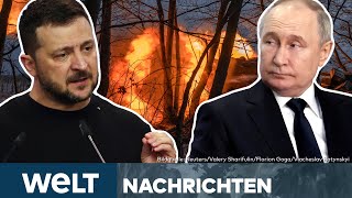 PUTINS KRIEG Selenskyj warnt vor neuer russischer Offensive im Frühsommer  WELT Stream [upl. by Ilaw434]