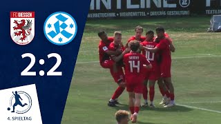 Offener Schlagabtausch  FC Gießen  SV Stuttgarter Kickers  4 Spieltag RLSW [upl. by Bethina]