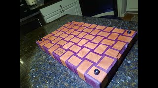 Basket Weave Cutting Board [upl. by Mcallister701]