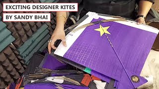 Beautiful Designer Poni kites For Clubs  Sandy Bhai ki Kya Shandar Maidani Patang [upl. by Idnal]