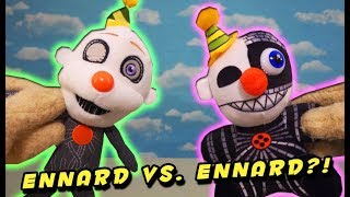 Five Nights at Freddys Ennard vs Ennard FnaF Funko Crazy Plush Unboxing Review [upl. by Nylodnarb]